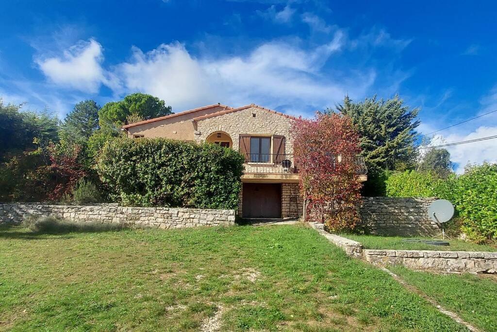 Villa Maison De Campagne 04 Vacheres Luberon 3 Chambres 8 Personnes Luaran gambar