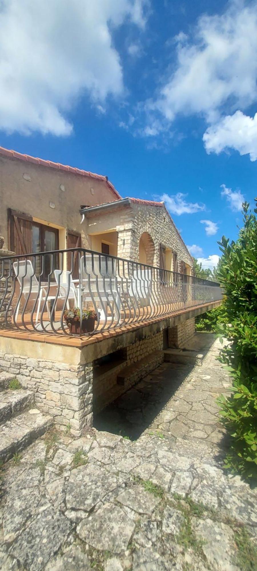 Villa Maison De Campagne 04 Vacheres Luberon 3 Chambres 8 Personnes Luaran gambar